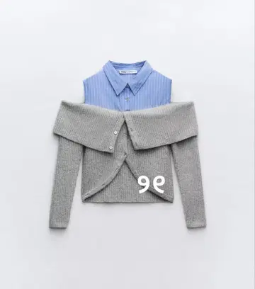 ZARA 니트 스웨터 셔츠 가디건 상의 자라 새상품
