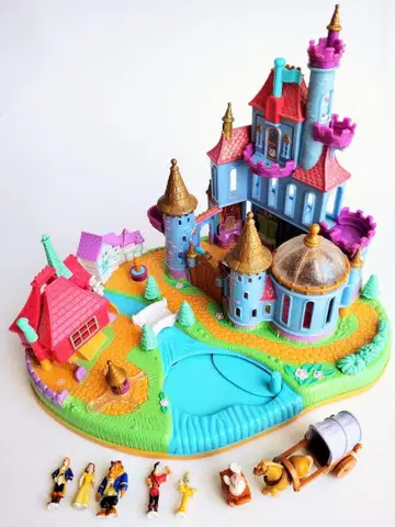 폴리 포켓 디즈니 미녀와 야수 완품