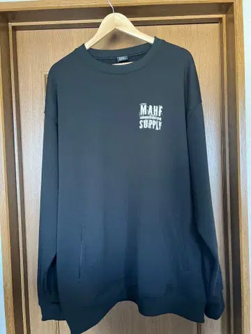 MAHF 크루넥 XXL 사이즈 블랙