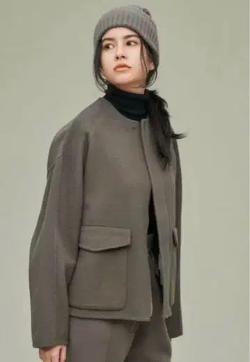 uncrave 리버 숏코트 (세트 팬츠 덤 증정)