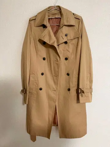 Green Label Relaxing 베이지 트렌치코트