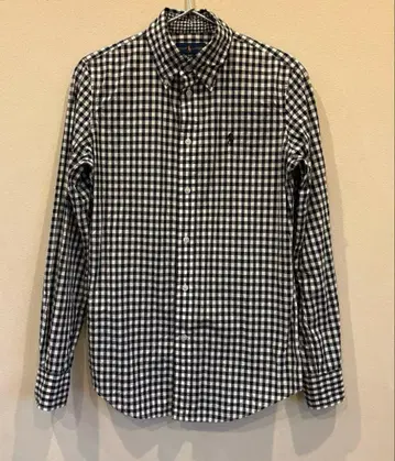 랄프 로렌 체크 셔츠 블라우스 긴팔