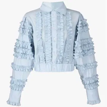 [ 새상품급 ] Bibiy LYLA FRILL BLOUSE