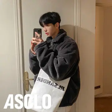 ASCLO 보아 자켓 블랙