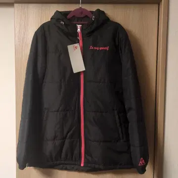 르꼬끄 스포르티브 블랙 자켓 후드 부착