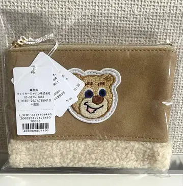 올드 테디 와펜 보아 파우치 미사용 새상품 페이러