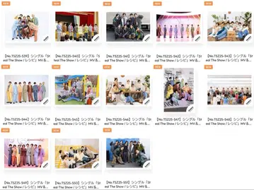 timelesz StealTheShow MV 재킷 사진 오프샷