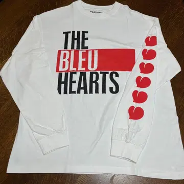 사이즈 L THE BLEU HEARTS 블루 하츠 롱 T