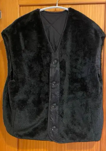 studio CLIP 리버서블 퀼트 보아 베스트