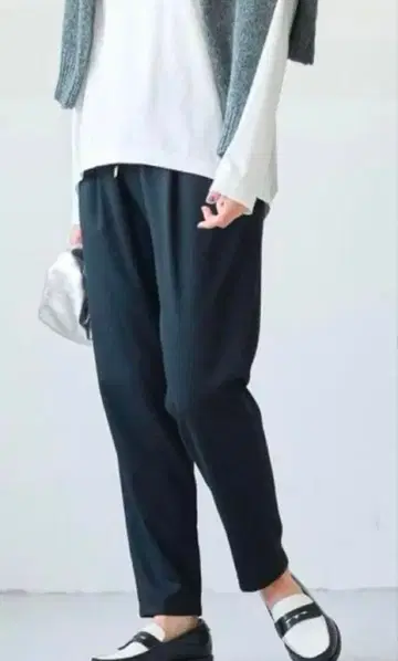 그린 라벨 릴랙싱 올마이 안감 기모 테이퍼드 팬츠