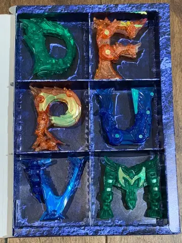 언수 각성 워디안 상자 포함 6체 오렌지 그린 파랑