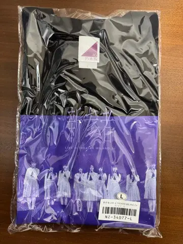 5기생 노기자카46 신참자 셔츠 L사이즈 이노우에 나기 이케다 테레사