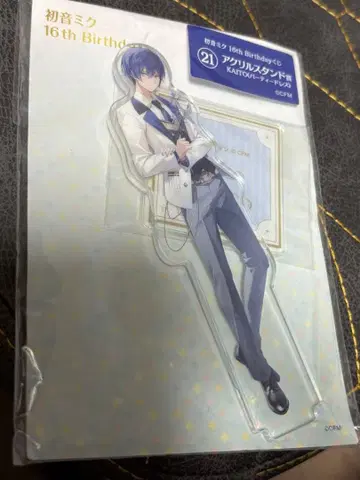 하츠네 미쿠 16th 복권 아크릴 스탠드 KAITO