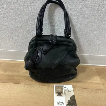 이비자 IBIZA 천연 가죽 백 가죽 천연 가죽 블랙