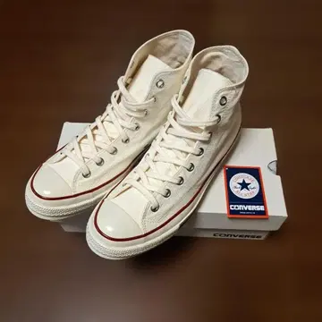 컨디션 최상 착용 1회 컨버스 레거시 트리코 화이트 29cm