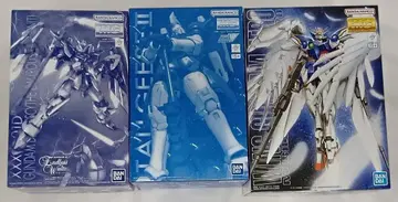 MG (마스터 그레이드) 윙 건담 계열 건담 프라모델 3개 세트