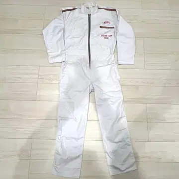 YANMAR 오버롤 작업복 화이트 하이 파워시프트