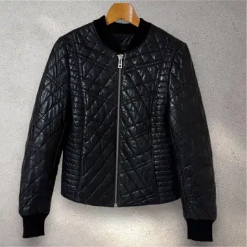 ZADIG & VOLTAIRE 가죽 자켓 램 가죽 퀼팅