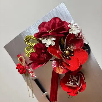 성인식 머리 장식 원가 13000엔