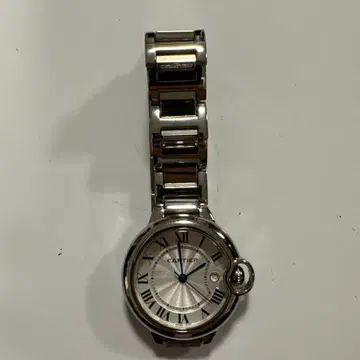 손목시계 실버 로마 숫자