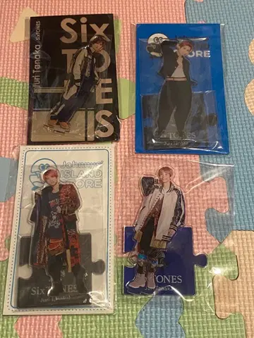 SixTONES 다나카 쥬리 아크릴 스탠드 4개 세트