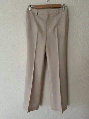 FRAMeWORK 울 슬랙스 안감 부착 라이트 베이지 38