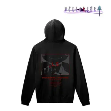 쓰르라미 울 적에  류구 레나 히나미자와 증후군 L5 백 프린트 후드티