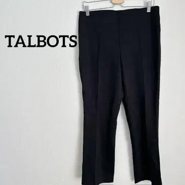 TALBOTS 캐주얼 팬츠 블랙 여성용 블랙