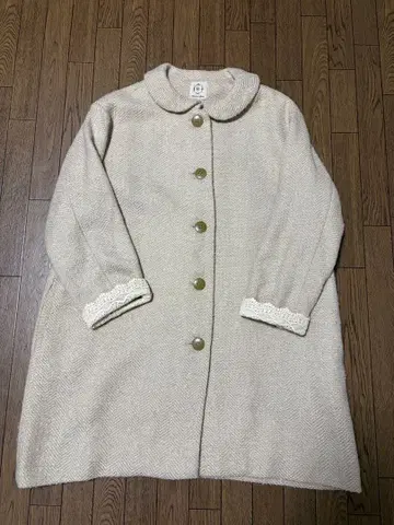 SM2 사만사 모스모스/헤링본 무늬 소매 레이스 코트