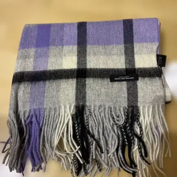 새상품! 유나이티드 애로우즈 그린 라벨 릴랙싱 체크 무늬 스톨