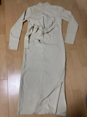 SLY 롱 원피스 아이보리