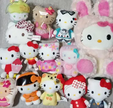 키티 봉제 인형 세트