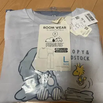 스누피 룸웨어 면 100% L 사이즈 PEANUTS 색스