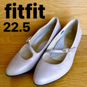새상품급! fitfit 22.5cm 스트랩 웨지 펌프스니커즈