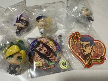 죠죠의 기묘한 모험 5부 6부 죠죠콜렉션 하트형 아크릴 라메 배지