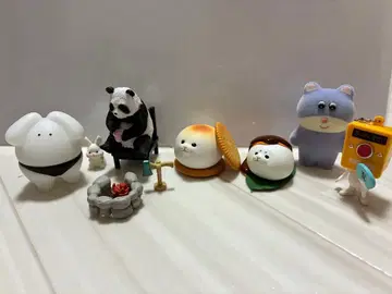 캡슐 토이 피규어 세트 6체