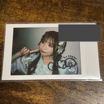 오가와 나나코 친필 사인 폴라로이드