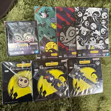 제일복권 나이트메어 비포 크리스마스 F상~H상 7점 세트