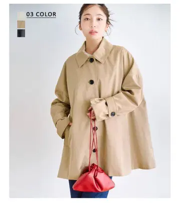 [ HARUKA DESIGN ] 2wayA 라인 트렌치코트