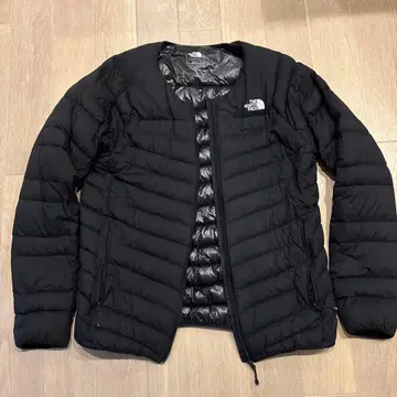 THE NORTH FACE 블랙 다운 자켓 다운 가디건 L