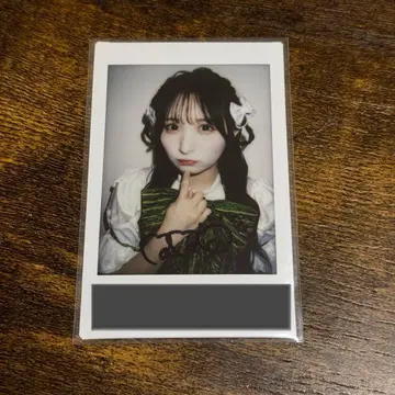 오가와 나나코 친필 사인 폴라로이드