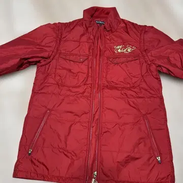 Dance With Dragon 레드 자켓 벨트 충전솜