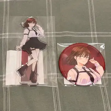 비추면 안 되는 얼굴 쿠지 이오 캔뱃지 아크릴 스탠드 세트
