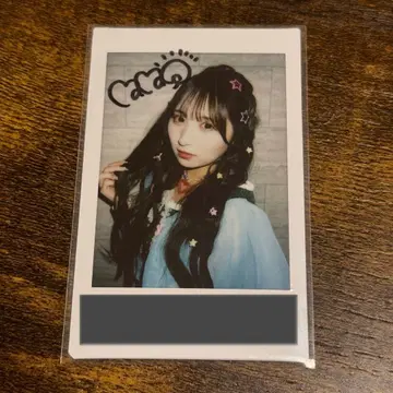 오가와 나나코 친필 사인 폴라로이드