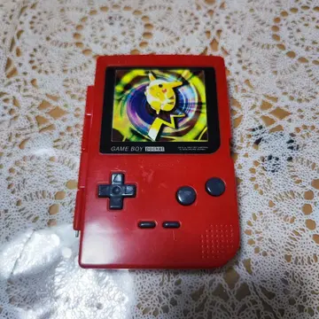 포켓몬 게임보이 포켓 빨간색 피규어 메탈 컬렉션 케이스