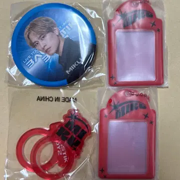 후카보리 미라이 캔뱃지 반지 미니 카드 케이스 키링