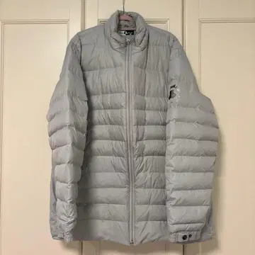 블랙&화이트 그레이 다운 자켓