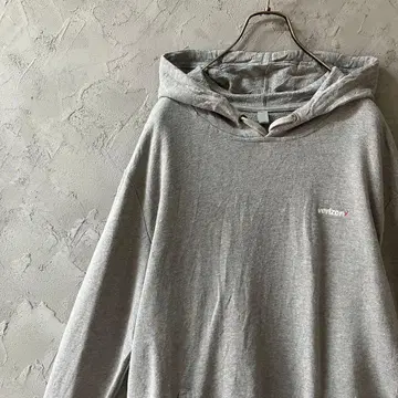 빈티지 후드티 풀오버 심플 자수 원 포인트 구제 의류 IW6