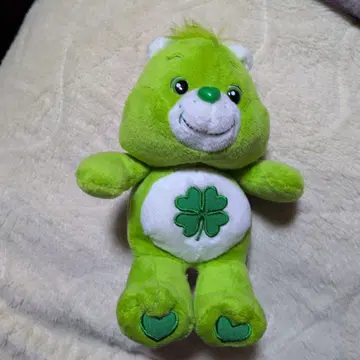 케어베어 봉제 인형 그린 컬러
