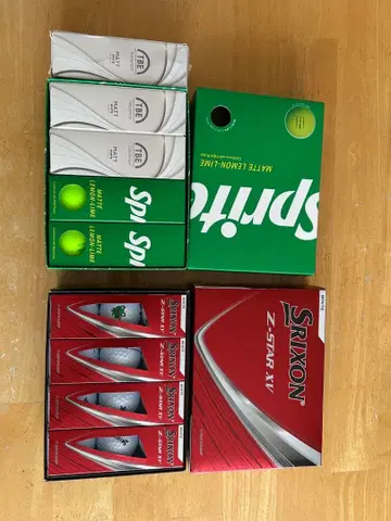 Srixon Z-STAR XV 골프공 2더즌 외 세트